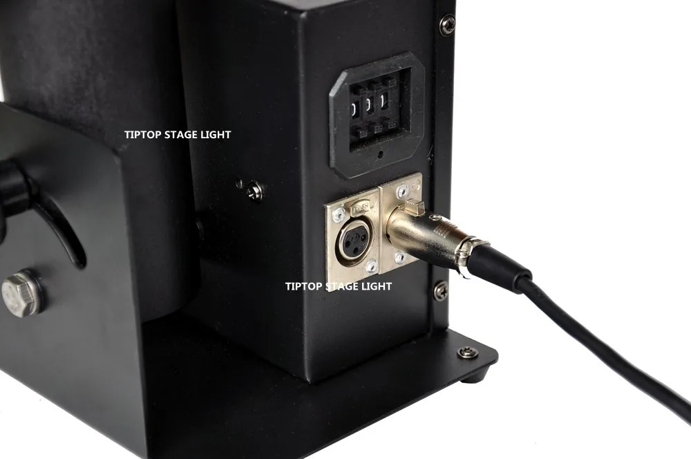 Máquina de Confetes Cabeça de um Lançador de Confete 25 w Único Tubo Mini um Tiro Uma Serpentina Nuzzle Controle Dmx Poder Con Input Output 20 High Quality control spiders