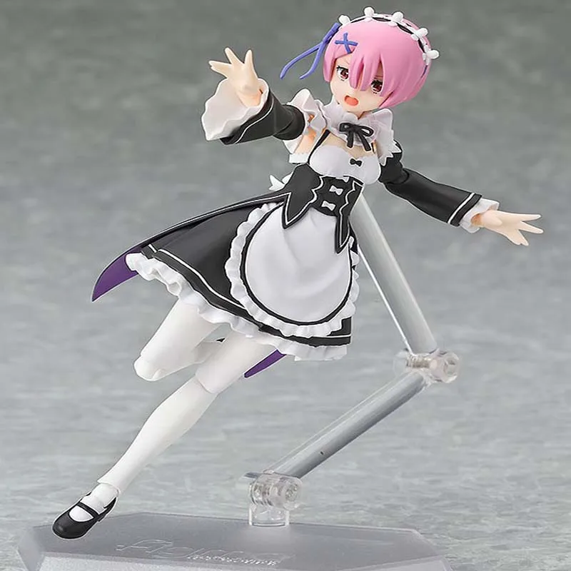 Life in a different world from zero Ram Lem Figma 346 347 PVC Action Figure Collectible