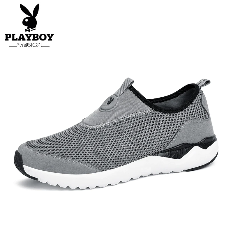 PLAYBOY Brand Summer Men Shoes Sneakers Breathable Mesh Krasovki Men ...