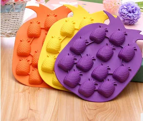 

Wholesale Ice Cream Tools Brand New Ice Maker Mould Bar Party Drink Ice Tray Pineapple Shape Ice Cube Freeze Mold