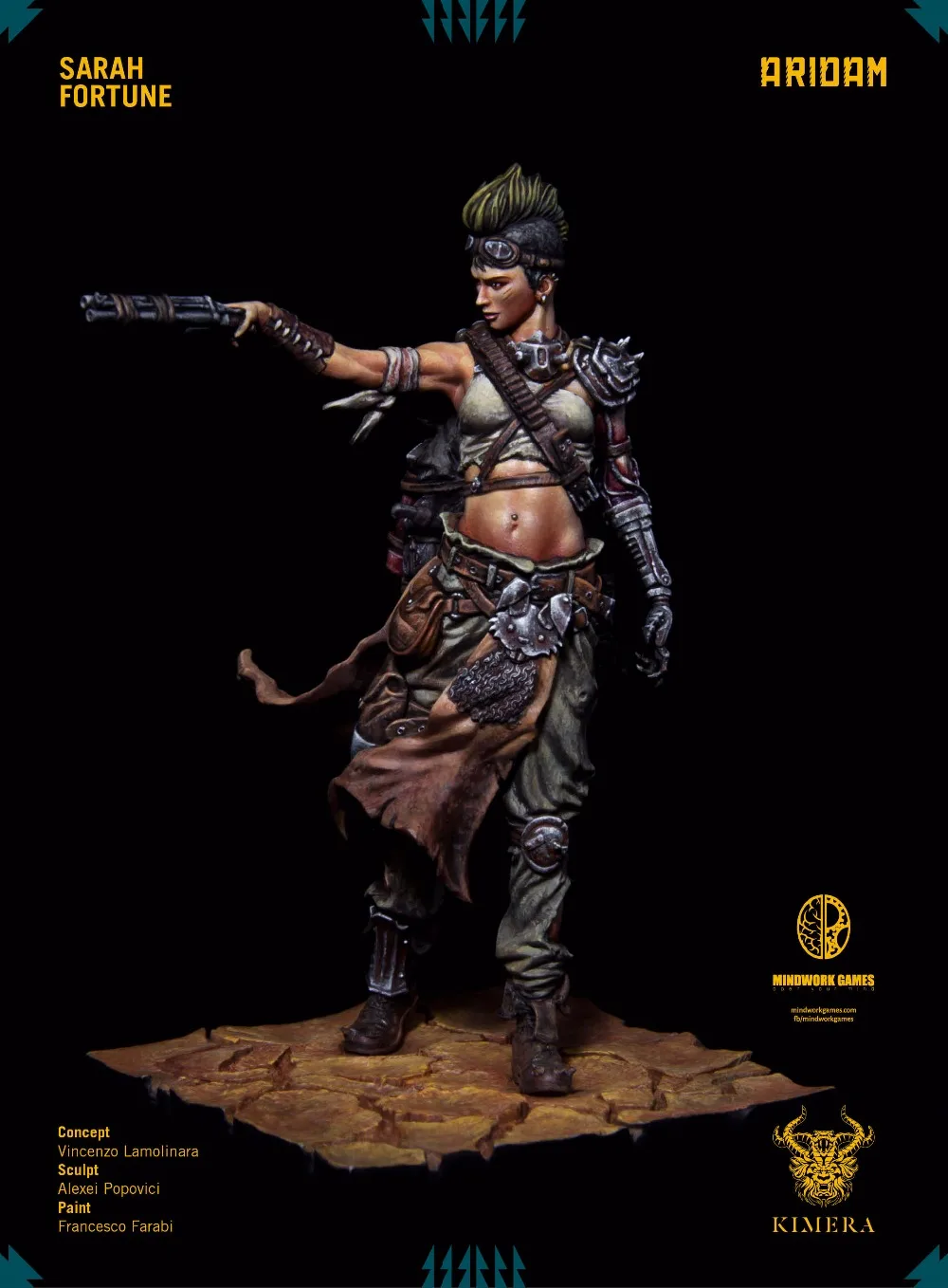 [Loong Way Miniatures] модели Kimera Sarah 75 мм миниатюрные из полимерной смолы