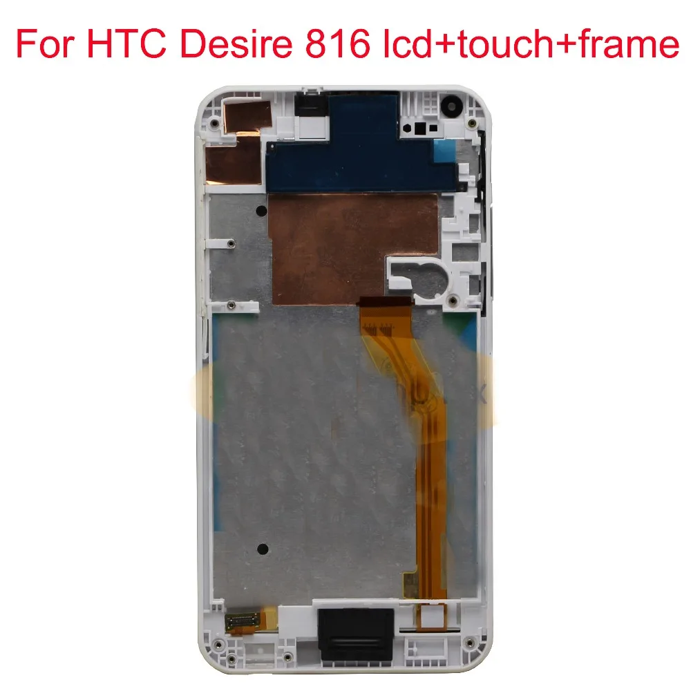 

JPFix For HTC Desire 816 816W 816G LCD Display Touch Screen Digitizer Assembly Replacement With Frame