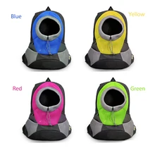 Мода Pet Рюкзак собак Pet Carrier собака спереди щенок сумка Портативный дорожная сумка сетки рюкзак голову из двойной плечевой сумка