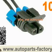 Длинный yue 10 шт. Универсальный электромагнитный разъем управления повышением Pigtail OEM BCS Delco провод 8"