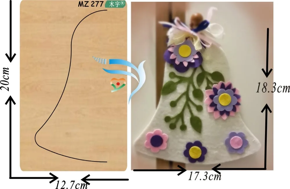 

Bell mz277 muyu cutting die new wooden mould cutting dies for scrapbooking Thickness-15.8mm