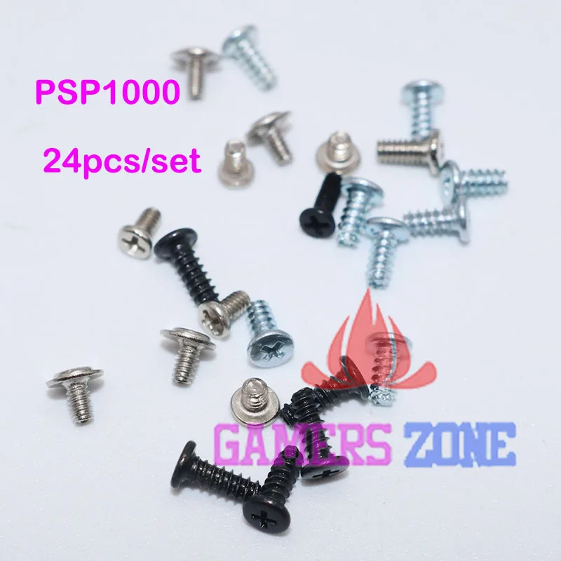 10sets 24 Screws Full Screw Set Repair Parts for Sony PSP 1000 PSP1001