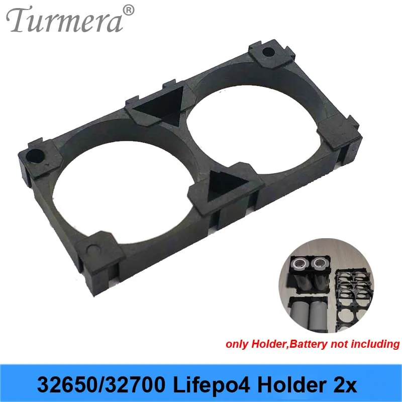 Turmera 32650 32700 2x 3x Battery Holder Cell Safety Anti Vibration Plastic Brackets For 32650 32700 battery pack 01