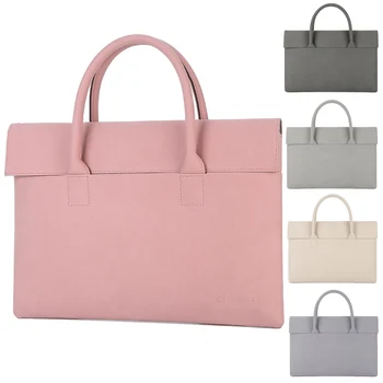 

12 13 13.3 14 15 15.4 15.6 Inch Waterproof PU Laptop Notebook Tablet Bag Bags Case Briefcase Handbag for Men Women