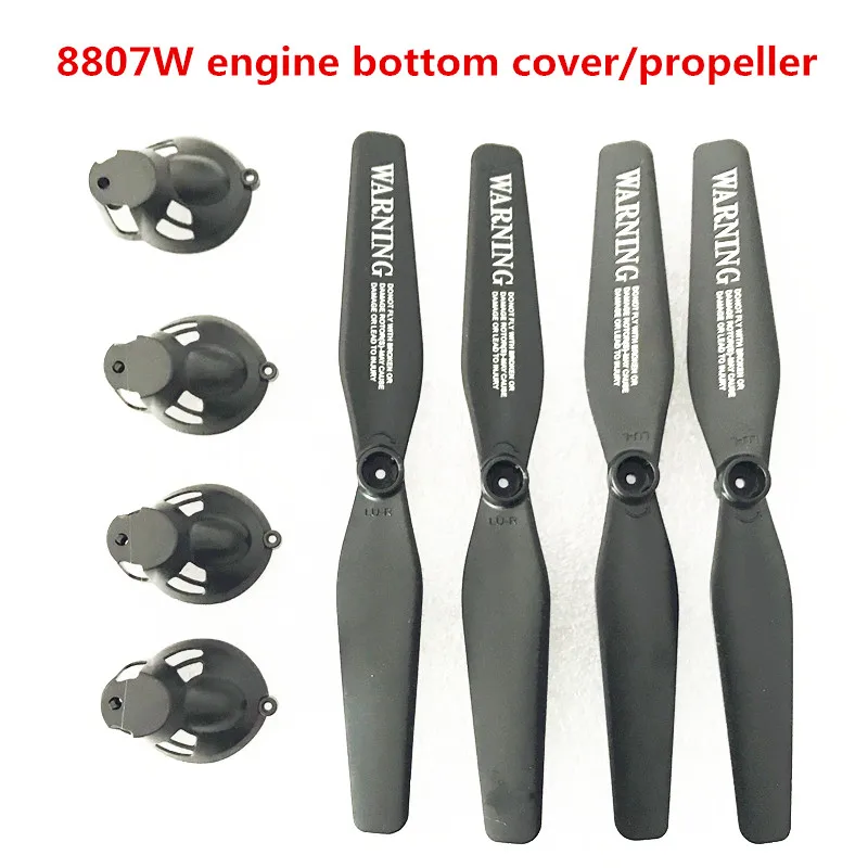 

Drone 8807 8807w spare parts blades propeller protection cover guard frame for 8807w accessories