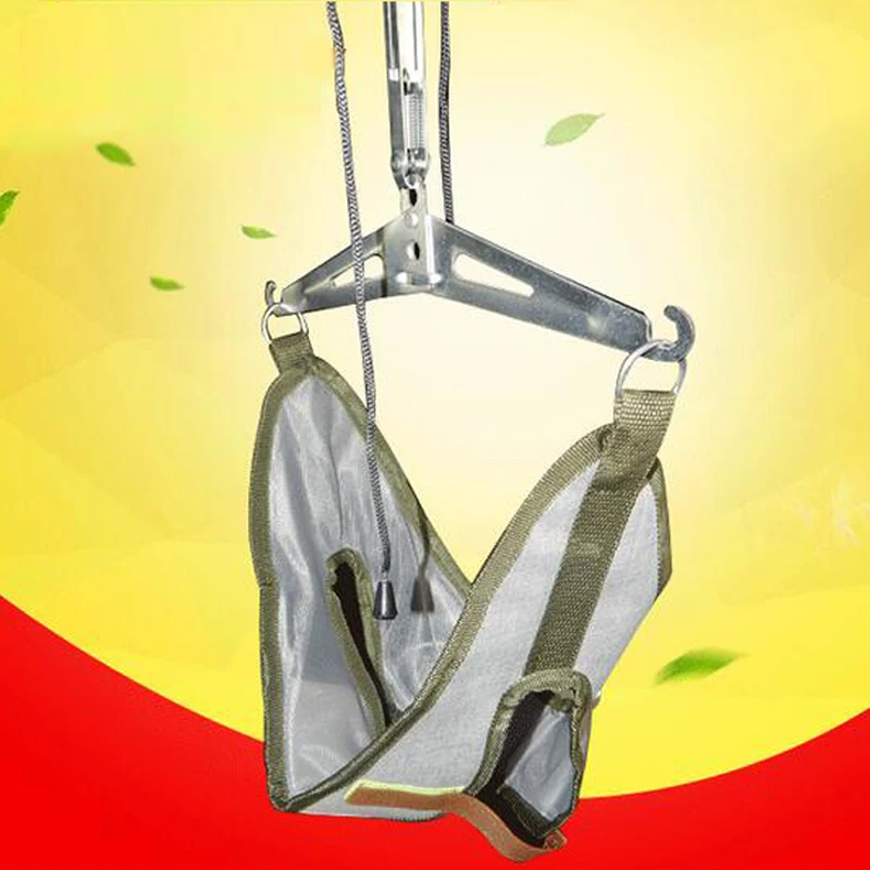 Hanging Cervical Neck Traction On Door Collar Neck Traction Therapy