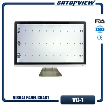 

VC-1 Cheapest Price 21 Inch LCD Apple Screen Visual Panel Chart LED chart