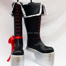 BlazBlue Рэйчел Алукард Косплей Обувь Сапоги и ботинки для девочек на заказ