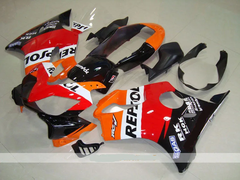 

New ABS motorcycle Body fairings kit Fit for Honda CBR600F4i CBR 600 FS F4i 2004 2005 2006 2007 04 05 06 07 fairings Orange red