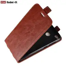 Флип-чехол для Xiaomi Redmi 4X32 gb Роскошный Ретро кожаный магнитный держатель для карт телефона сумки флип-чехол для Xiaomi Redmi 4X Pro