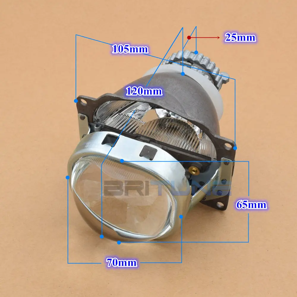 Bi-xenon объектив проектора квадратный Koito Q5 3,0 D2S HID проектор фары линзы для H4 Автомобильные фары аксессуары для модернизации LHD RHD