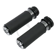 Черный электрический " Burst ручные ручки для Harley Softail, узкий Fat Boy Touring FLHX