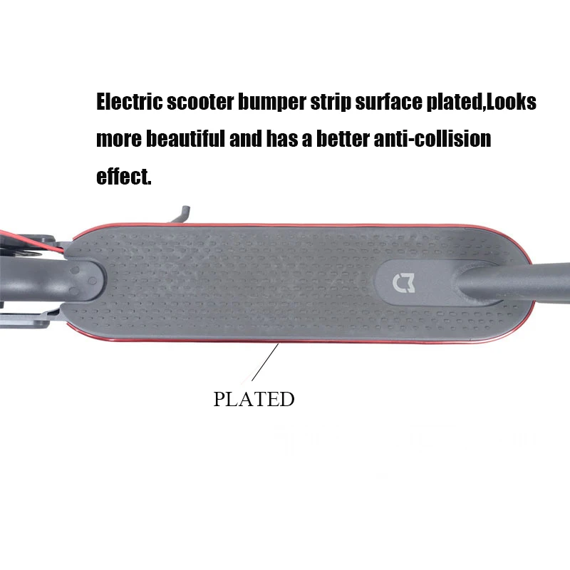 Бампер Защитный скутер полоски для корпуса для Xiaomi Mijia M365 Электрический скейтборд автомобиль скутер декоративные полоски запчасти