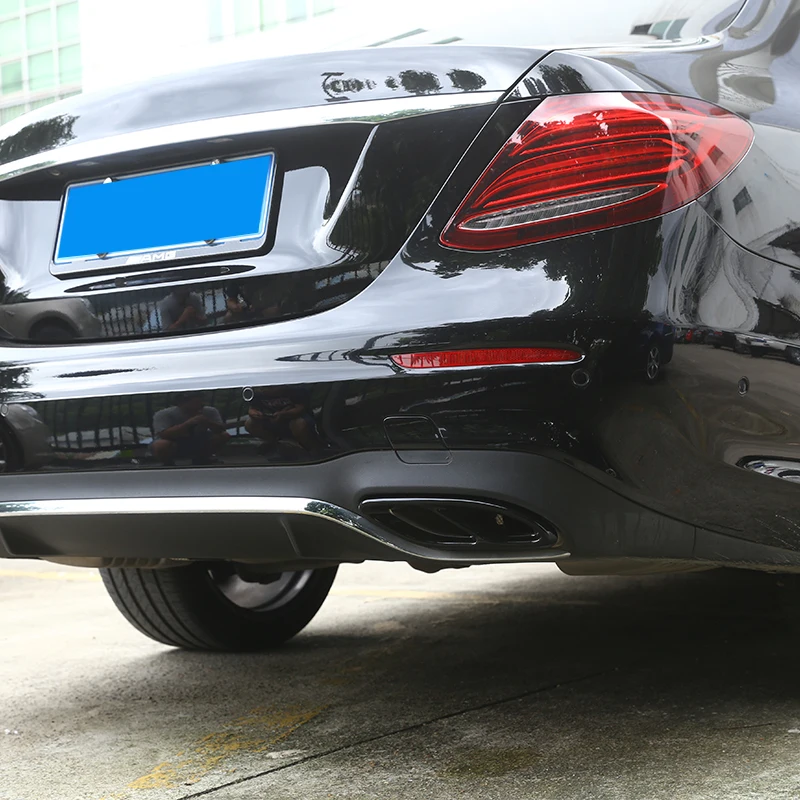Четыре из хвост горло декоративное покрытие для Mercedes Benz GLC класс A B C E W205 16 17