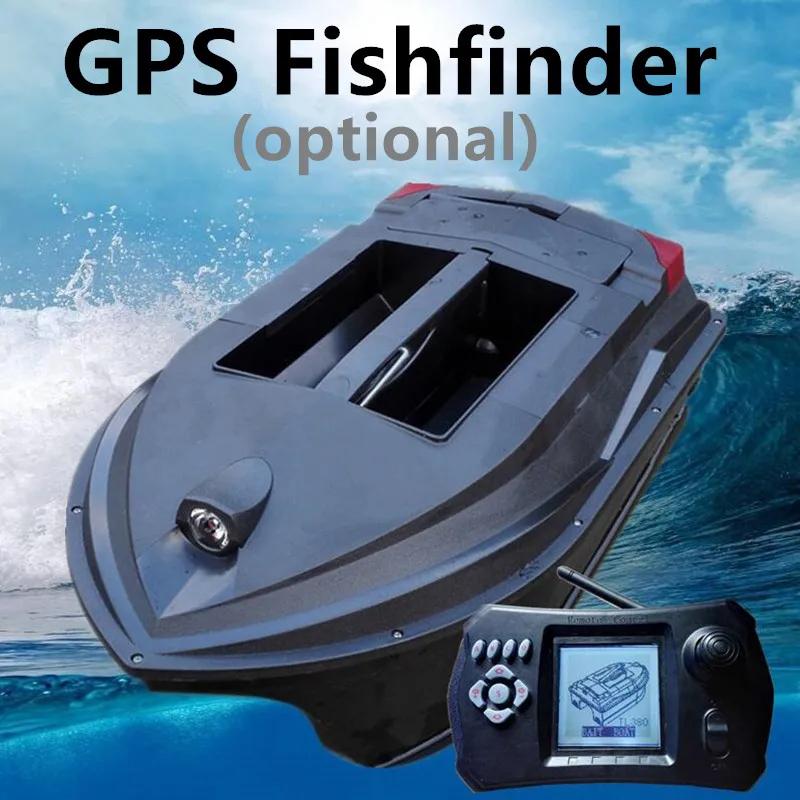 التحكم عن بعد قارب الطعم صياد السمك GPS اختياري الصيد أداة السفينة صدى أسلم findfish الكارب الصيد سونار rc السفينة