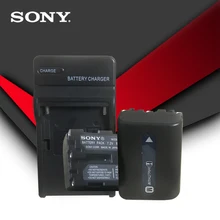 Комплект из 2 предметов sony Камера батарея NP-FM50 NP FM50 NPFM50 NP-FM51 NP-QM50 NP-FM30 NP-FM55H A100 A100K TRV408 с зарядным устройством