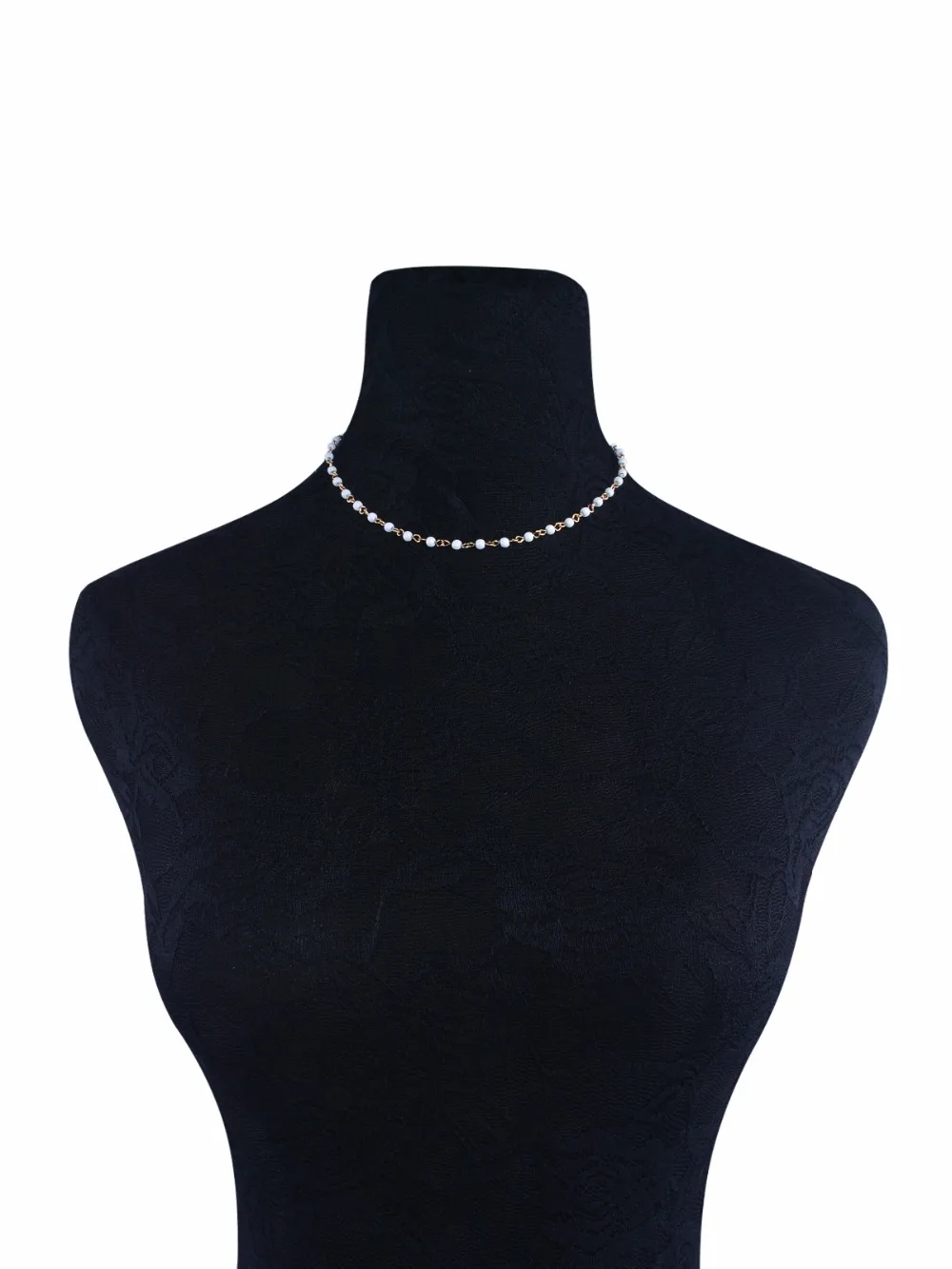 Ожерелье-чокер ручной работы, Чокеры с искусственным жемчугом, ожерелья для женщин, модные воротники в винтажном стиле, gargantilla