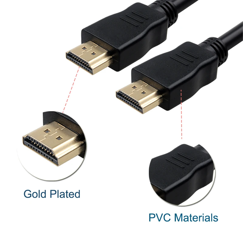 HDMI 1 4 кабели hdmi к Hdmi 5 м 3 свинцовая высокая скорость с Ethernet 1080p для монитора
