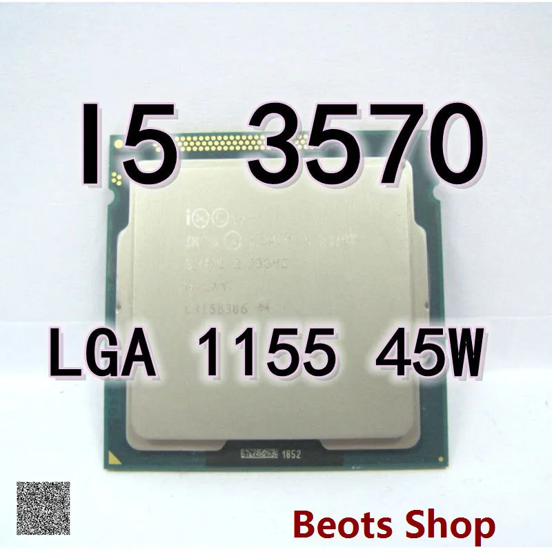 

CPU I5 3570T LGA 1155 cpu quad core I5 2.3GHZ ES 45w DDR3 RAM Ivy Bridge