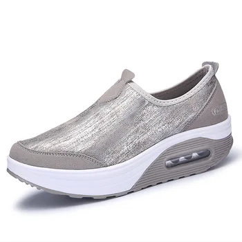 

Dropshipping Women Sneakers Shoes Basket Air Crush Flats Slip on Female Platform Woman Trainers Shoes Sports Plus Size 41