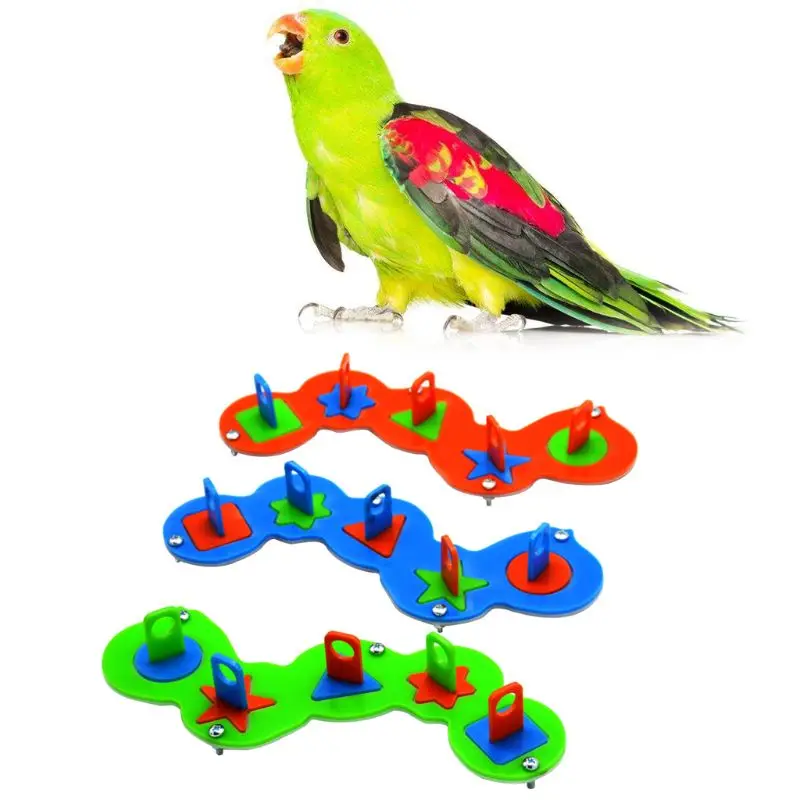 

Intelligence Training Parrot Toy Bird Cage Toy for Parrot Parakeet Macaw Puzzle