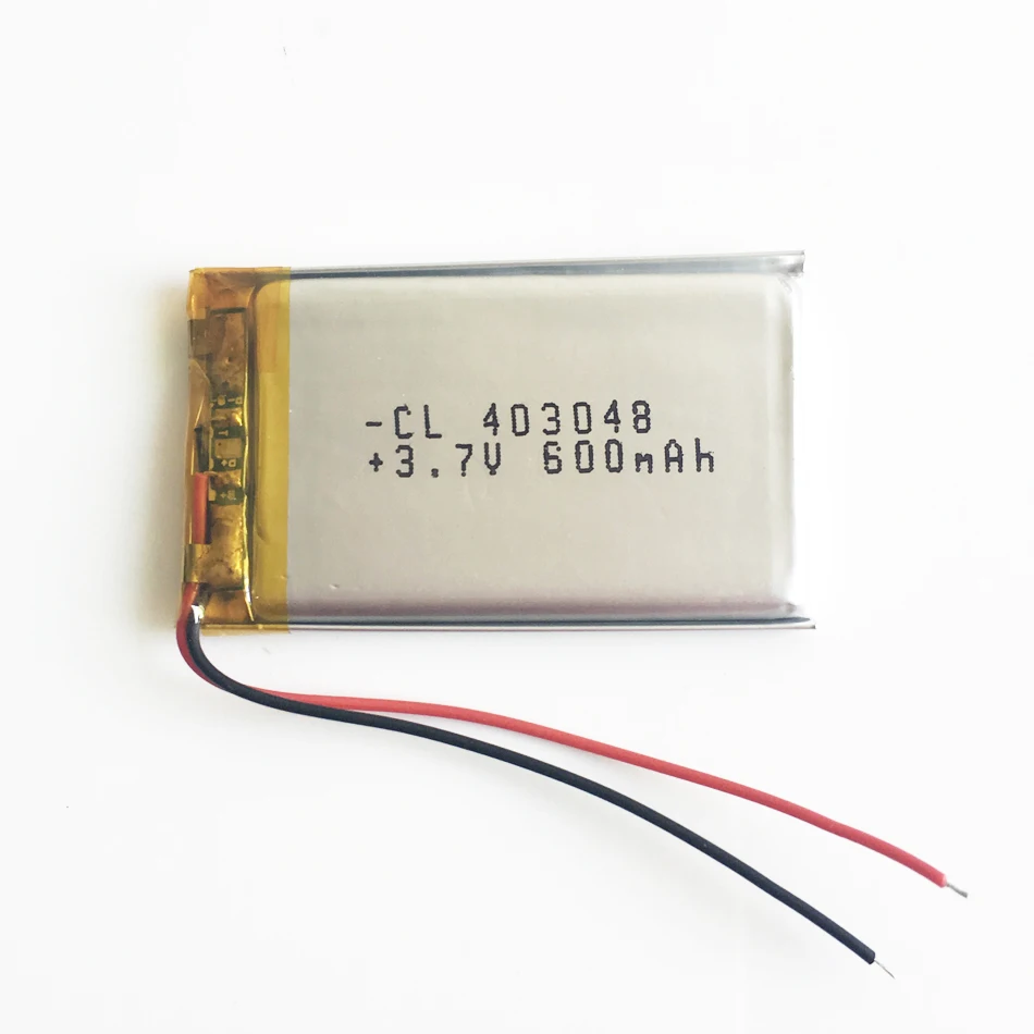 10 x шт 3,7 V 600mAh 403048 LiPo полимерная аккумуляторная батарея для Mp3 MP4 gps psp gps DVD bluetooth электронные книги банк питания планшетный ПК