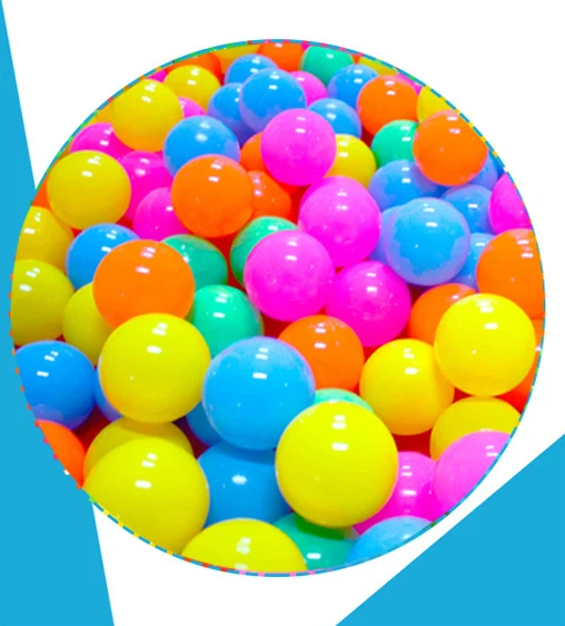 50pcs Ocean Ball Складные детские игрушки палатка для океанских шариков Детские шарики для игры, бассейн с корзиной для игр на открытом воздухе в помещении большая палатка для детей мяч яма - Цвет: 50pcs Ocean Ball
