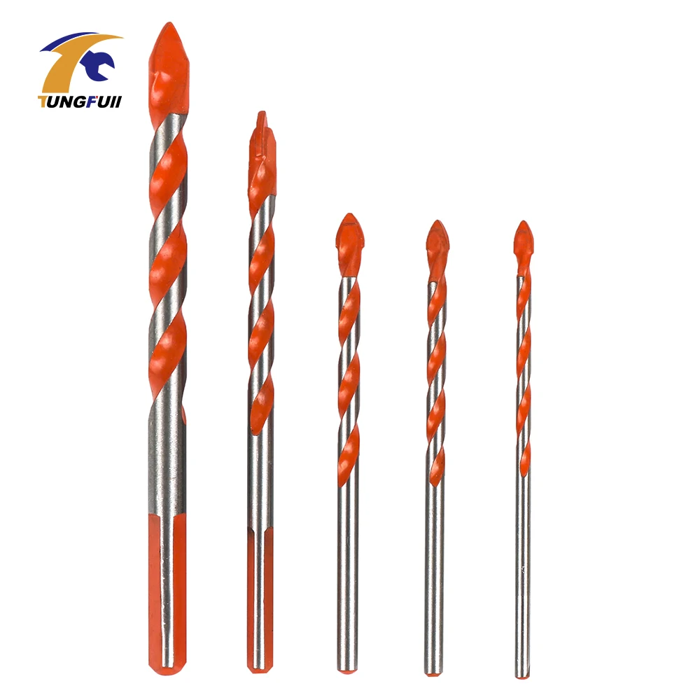 Glass Drill Bit Set Multi Purpose Construction Drill Bit Set Carbide