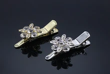 2pcs Hairpins Barrettes Hair Clips Brides Crown Hair Jewelry Crystal Clips Bridal Elegant tiara Accessories G121-2