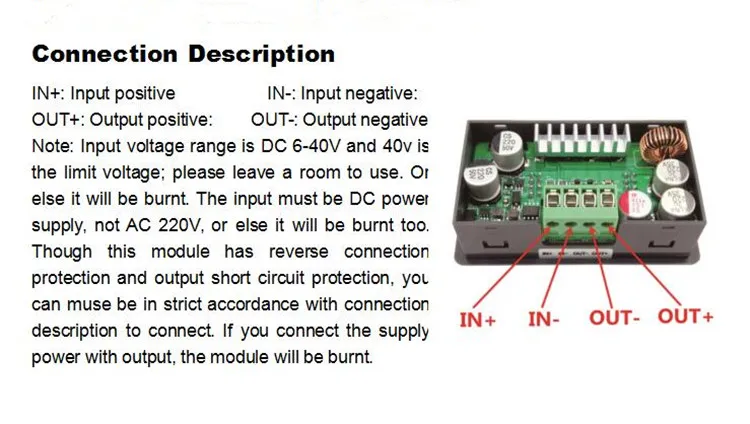 DPS3003 ЖК-дисплей постоянного напряжения тока понижающий Программируемый Модуль питания с номером трека 12003109