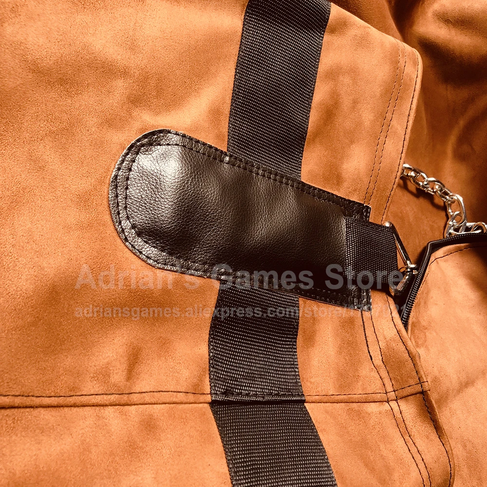 0.8/1/1.2/1.4/1.6/1.8m High Quality Thickened Leather Sandbag Suede Punching Bag Kicking Muay Thai Train Boxing Sand Bags
