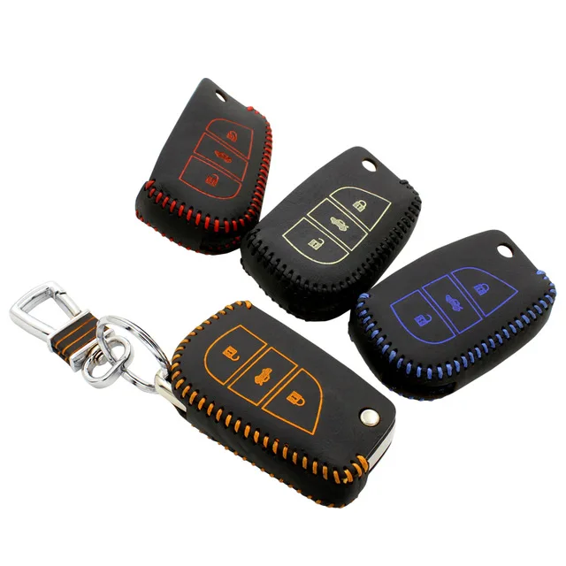 Car Key bagcase for toyota rav4 reiz 2013 levin corollar 2014 1.6L camry 2015 2016 wallet holder remote cover key2a Free ship | Автомобили
