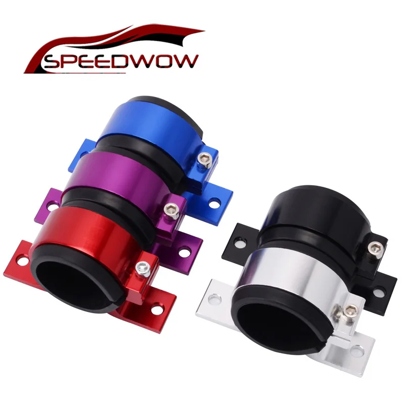 

SPEEDWOW Aluminum 50mm Single Fuel Pump Bracket / Fuel Filter Bracket