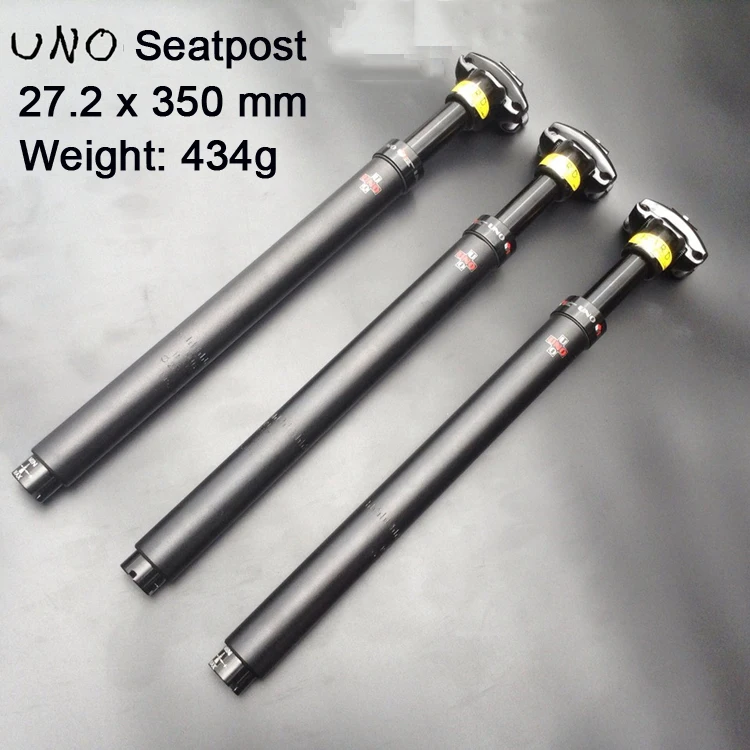UNO Full Suspension Seatpost Aluminum Alloy 27.2/30.8/31.6*350mm More Lighter0.434kg Bicycle
