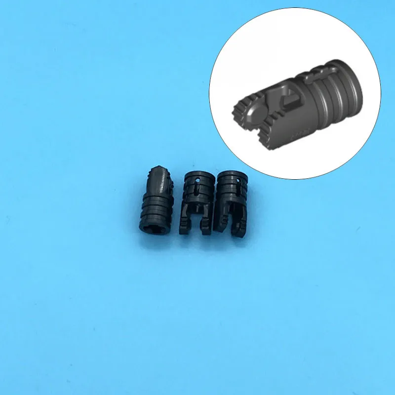 

10Pcs/lot Technic Parts 30553 Hinge Cylinder 1*2 Locking with 2 Click Fingers and Axle Hole Building Blocks MOC Brick Parts