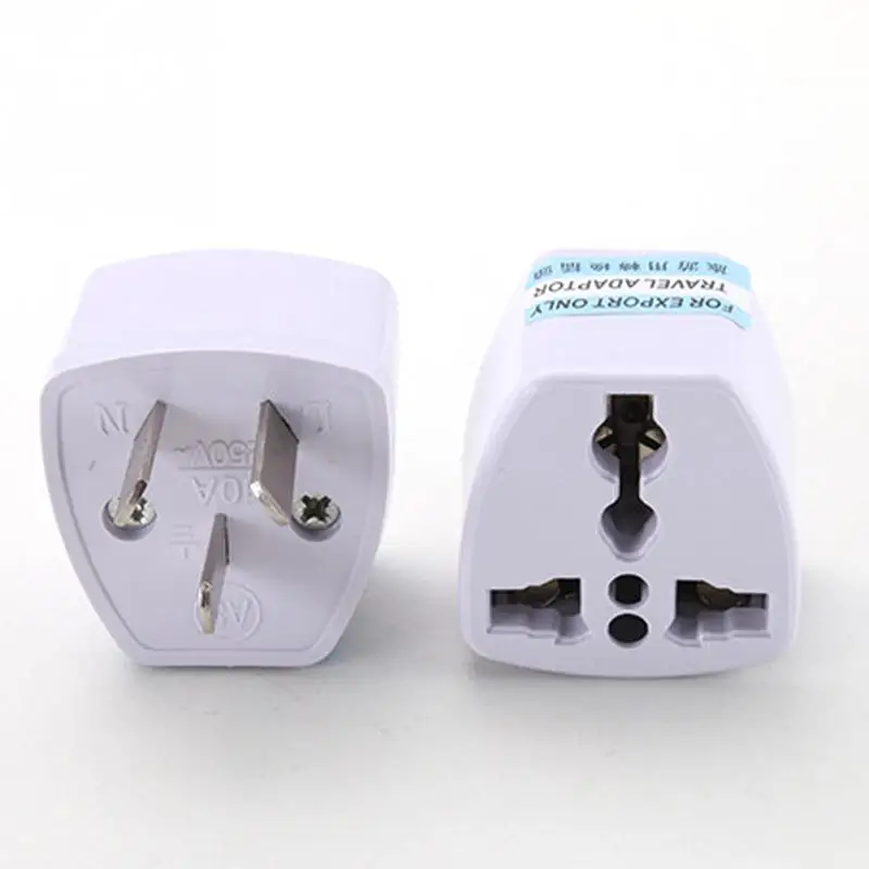 Practical Universal Power Adapter Travel Plug Converter - 1 Piece: EU UK AU to US USA, 2 Flat Pin image 6