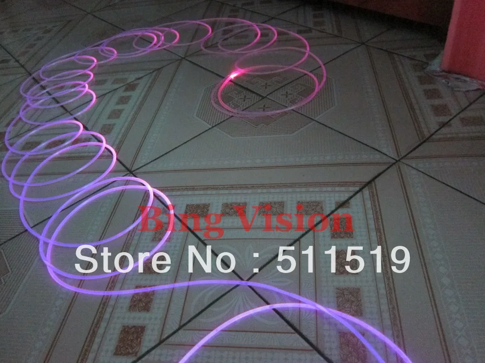 

Good quality 2.5mm solid core side glow fiber 100m super soft for car or bus fiber optic lighting