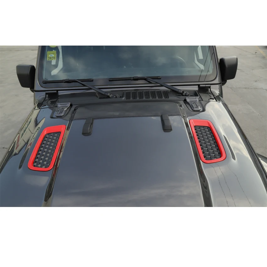 JXKaFa для Jeep Wrangler JL 2018 + Автомобильный передний капот украшение рамка отделка