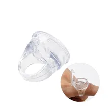 Новые перманентные чернила для макияжа пигмент держатель Регулируемый кристаллический чашки кольца татуаж ресниц краски аксессуары