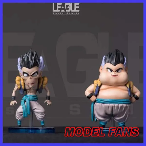 

MODEL FANS instock Dragon Ball Z league wcf 7cm fat and thin Gotenks gk resin figure for collection