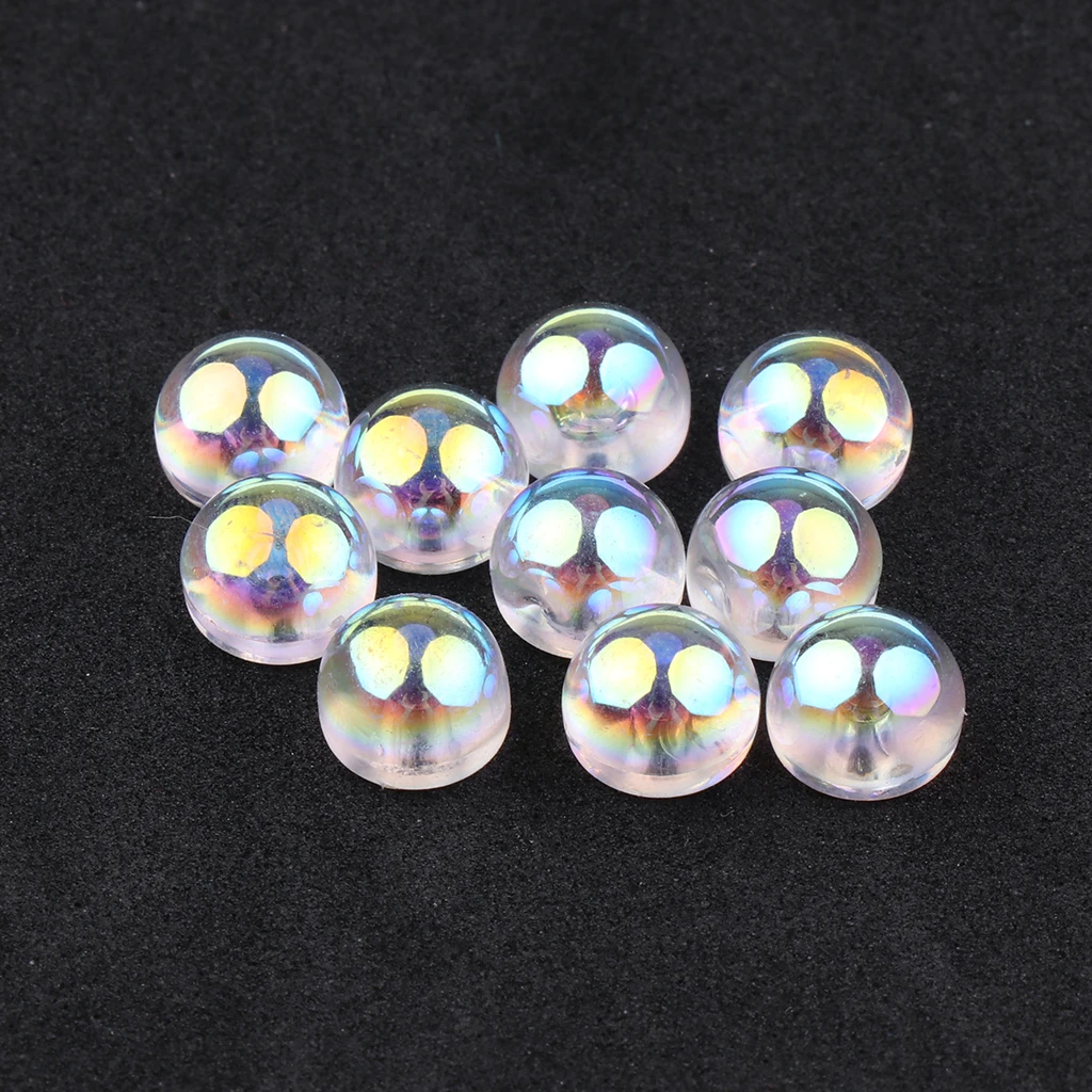 New Arrived 10 Sets Colored Pearl Rivets Studs Buttons for Cloth Hat Bag Shoes Crafts Decoration DIY Home Garment Accessories
