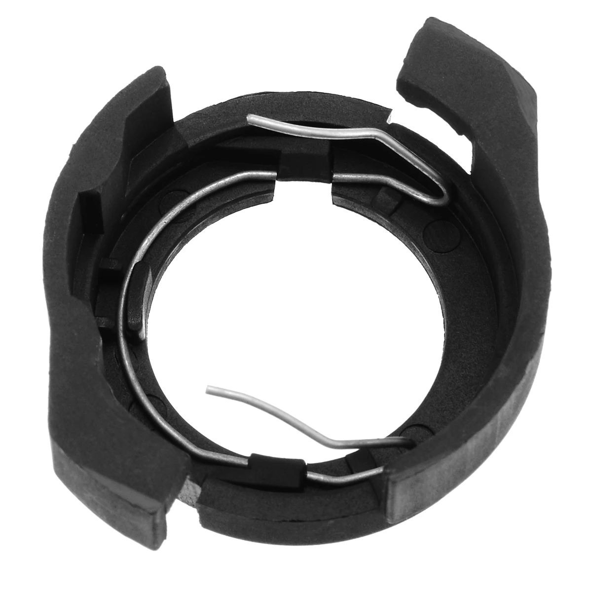2pcs H7 LED Bulb Retainer Holder Adapter Halogen To LED Black Plastic For Ford KUGA