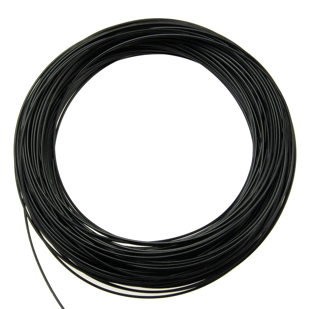 Wf 5/6/7/8/9 ثانية سريعة غرق يطير الصيد خط 100ft الوزن قدما الأسود يطير خط 6ips غرق معدل