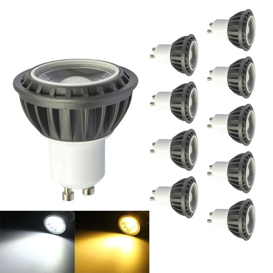 CREE 9 Вт COB Светодиодный прожектор AC110 240V дисплей DC12V витрина ночник для чтения
