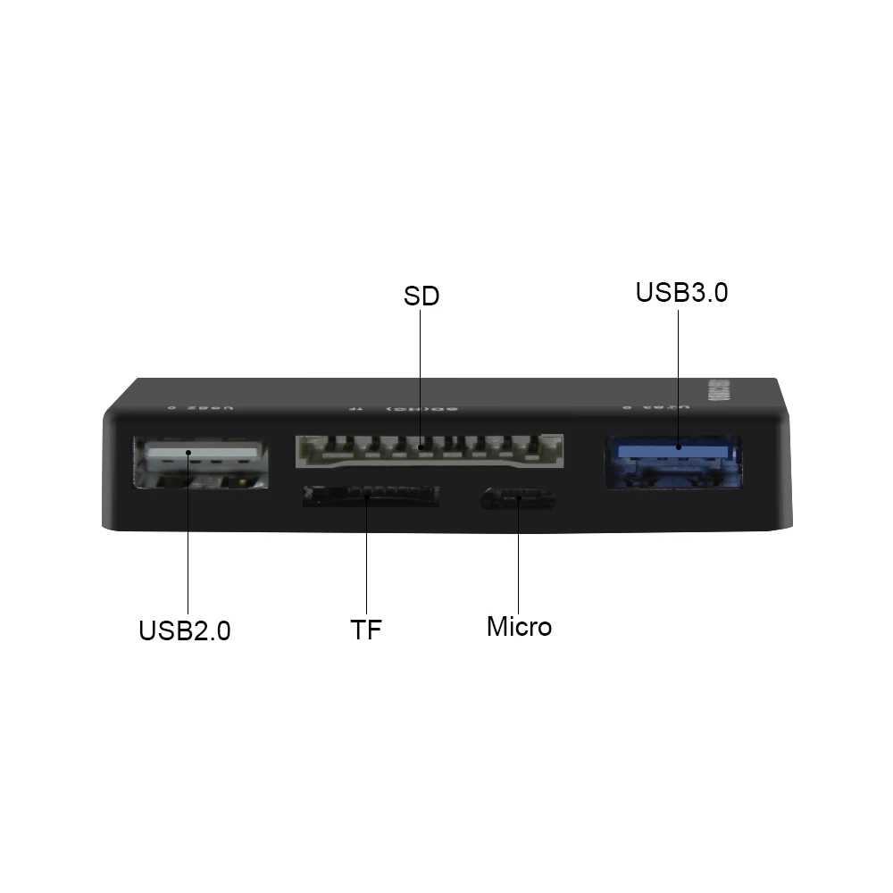 USB 3,0 Multi HUB разветвитель с SD/TF Card Reader адаптер для ПК Компьютерные аксессуары Windows2000 microsoft поверхности Pro3/Pro4