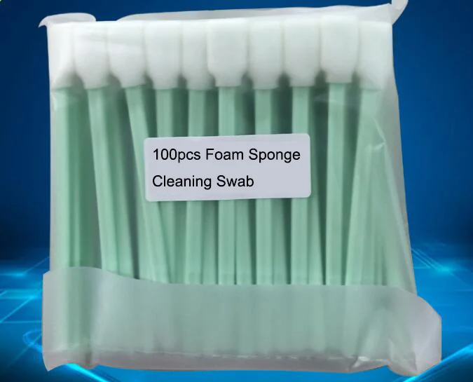 

100pcs Foam Sponge Cleaning Swab for Roland Mimaki Mutoh Large format Inkjet Printer Stick for capping station, wiper blade
